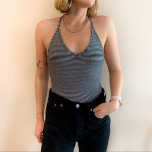 TopShop Kendall Stripe Bodysuit